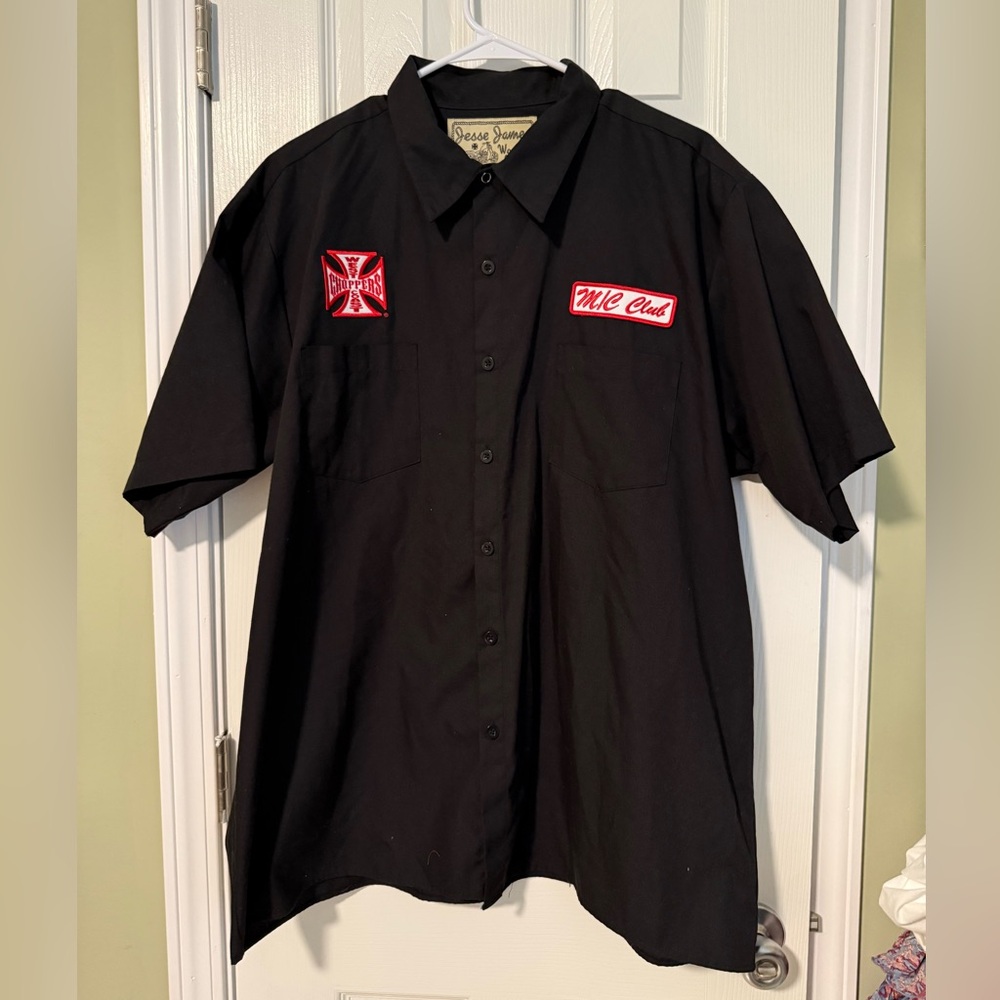 West Coast Choppers Jesse James Work Wear Shirt